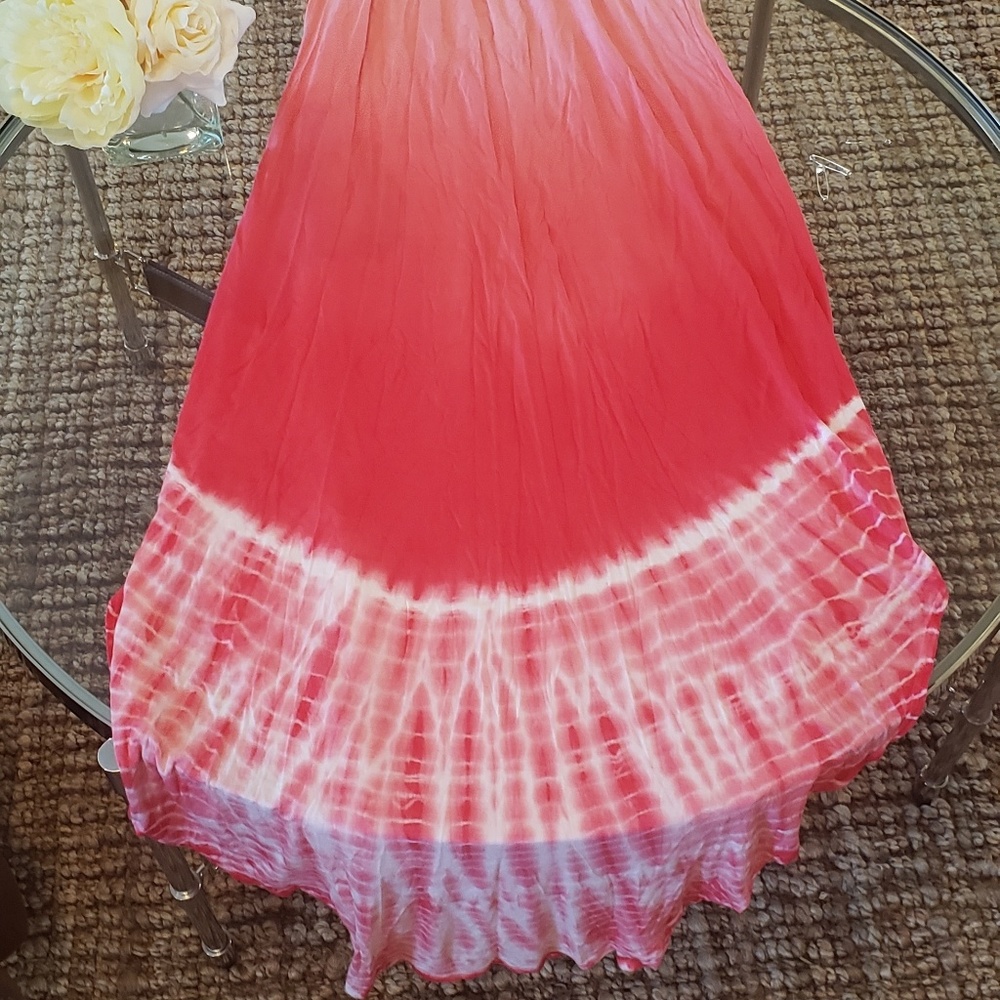 Gypsie made in Hollywood Tie dye  long dress